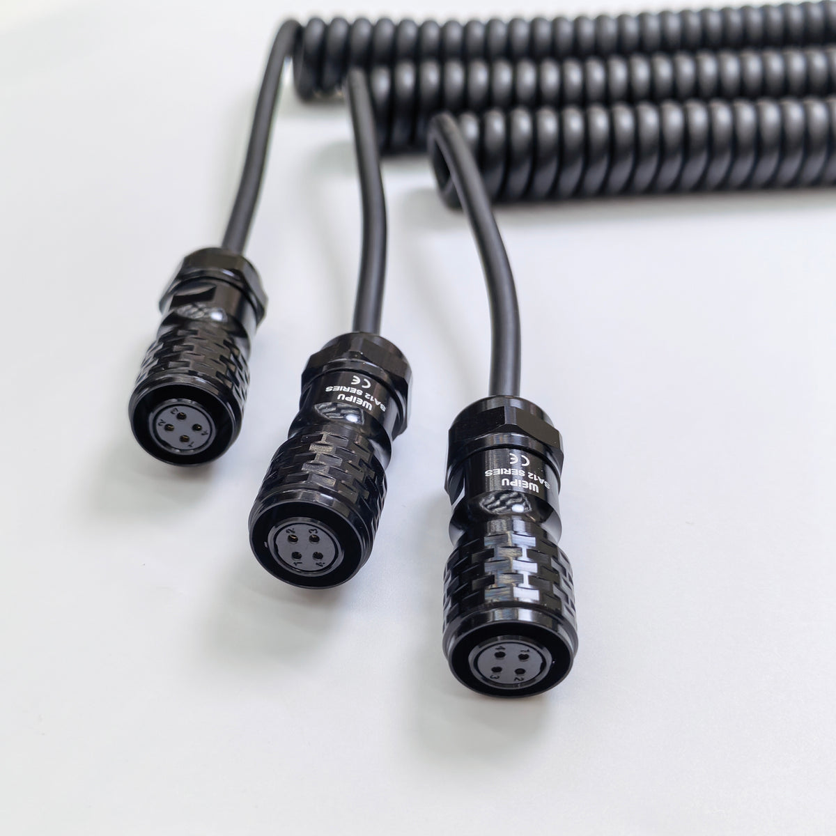 Coiled USB Cable Grayze Dynamics WebShop