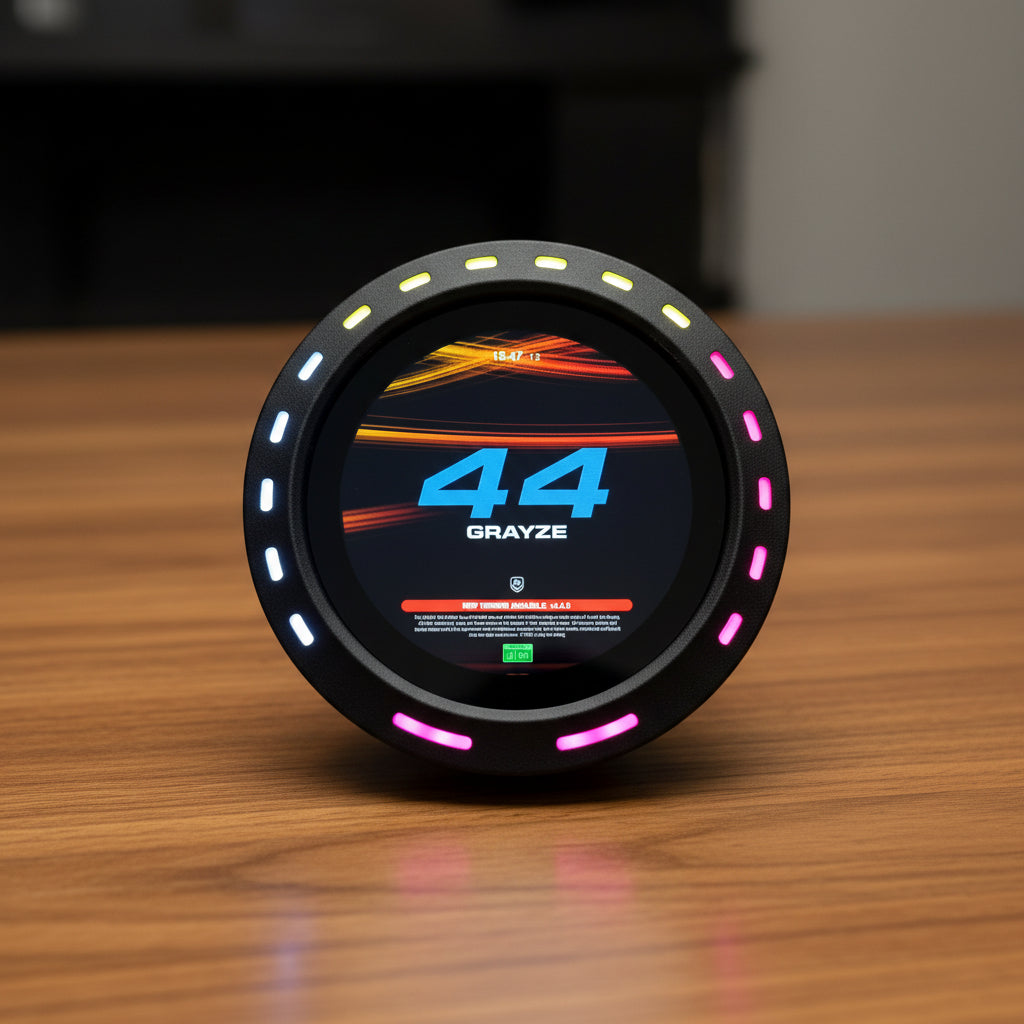 GD Round Display Grayze Dynamics WebShop